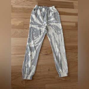 525 America Silver Multi 100%Cotton Joggers Size Small